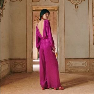 Sezane Debbi jumpsuit NWT 2